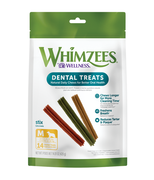 Whimzees Stix for dogs