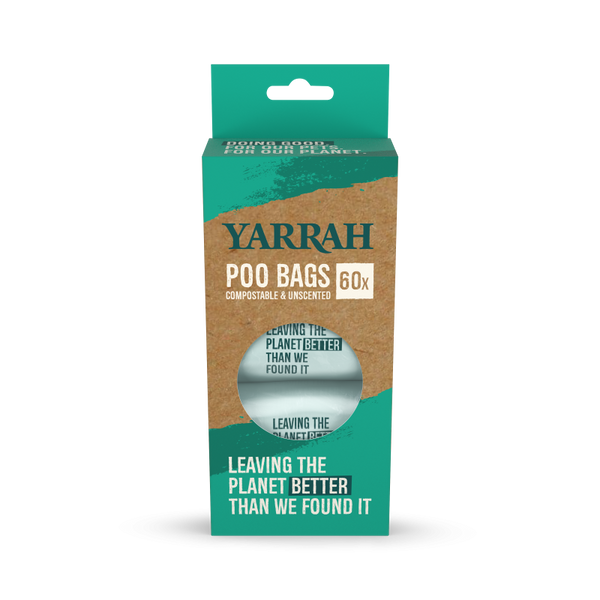 Yarrah compostable dog waste bags 4x15pcs