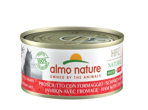 Almo Nature HFC Alternative Cats - box - ham with parmesan (24x70 gr)