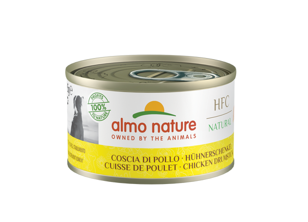 Almo Nature HFC Natural Dogs - can - chicken leg