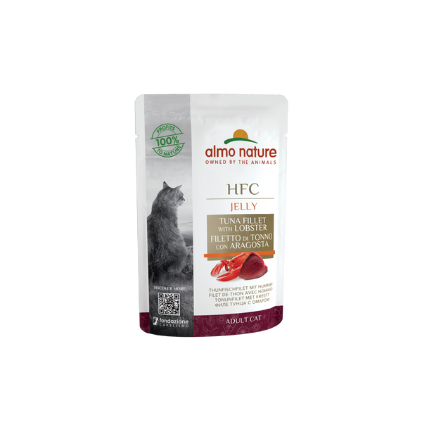 Almo Nature HFC Cuisine Cats - pouch - tuna and lobster fillet (24x55 gr)