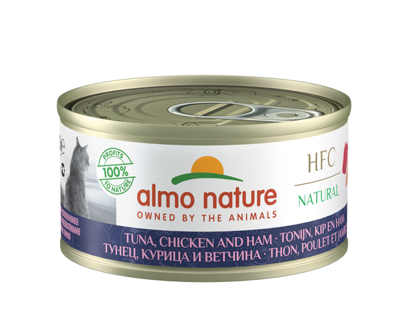 Almo Nature HFC Cuisine Cats - can - tuna, chicken and ham