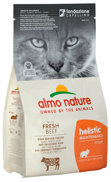 Almo Nature Holistic Adult Cats - Beef