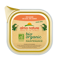 Almo Nature Organic Organic Dogs Maintenance - Tray - Salmon