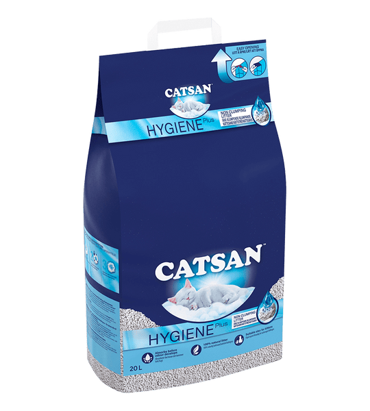 Catsan Hygiene Plus cat litter 20L