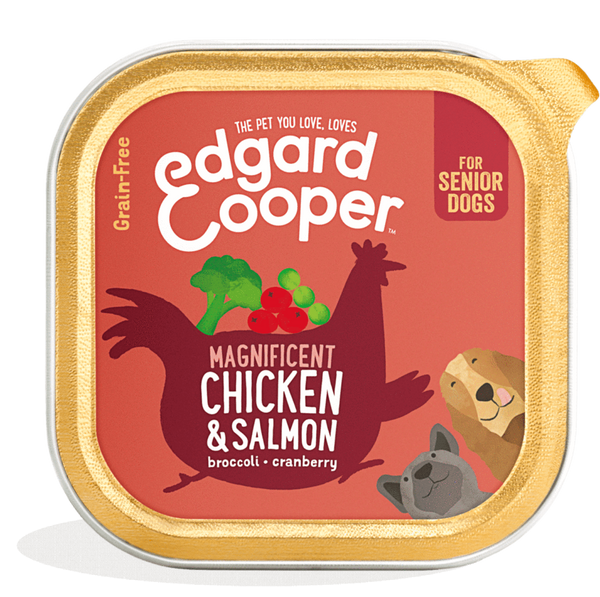 Edgard & Cooper senior dog tray - chicken (150 gr)