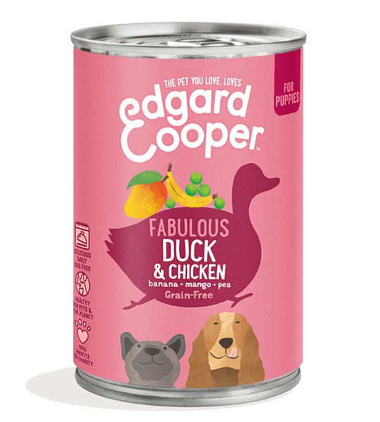 Edgard & Cooper puppy box - duck (400 gr)