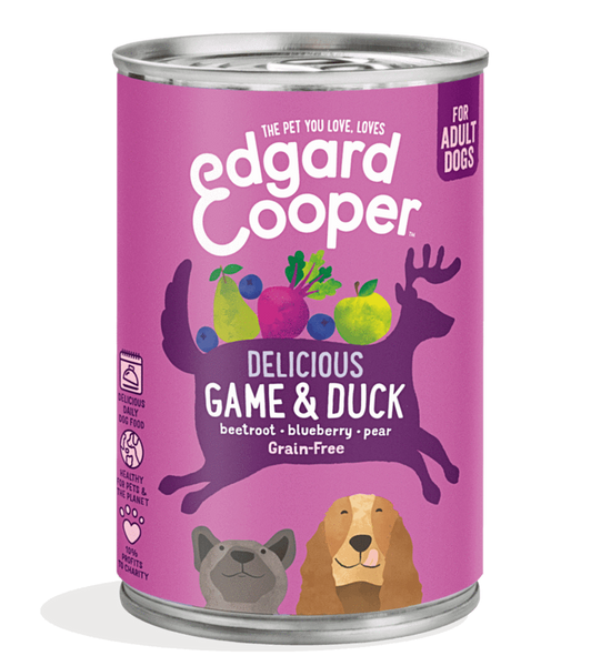 Edgard & Cooper adult dog box - game (400 gr)