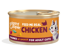 Edgard & Cooper Adult Cat Chunks in Sauce - Chicken (85 gr)
