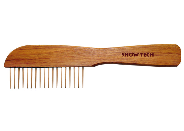 Show Tech Poodle Comb 23cm Rosewood