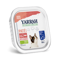 Organic Yarrah paté for cats - salmon (100gr)