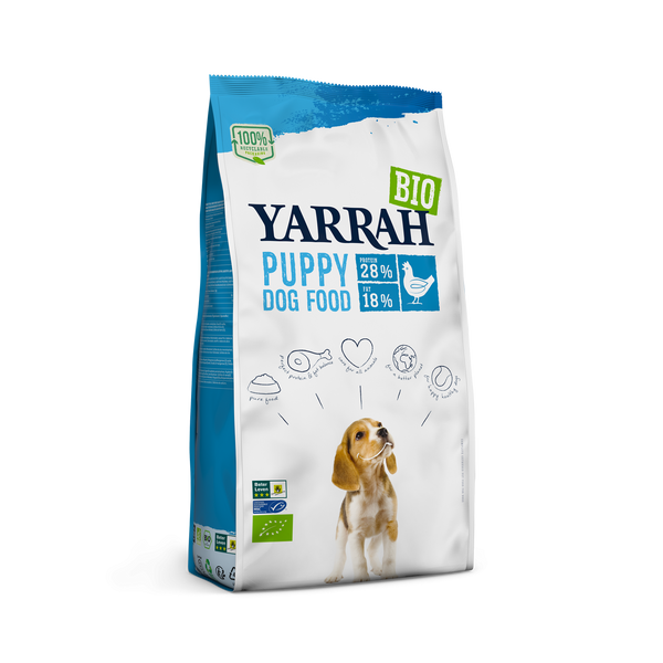 Yarrah organic puppy food